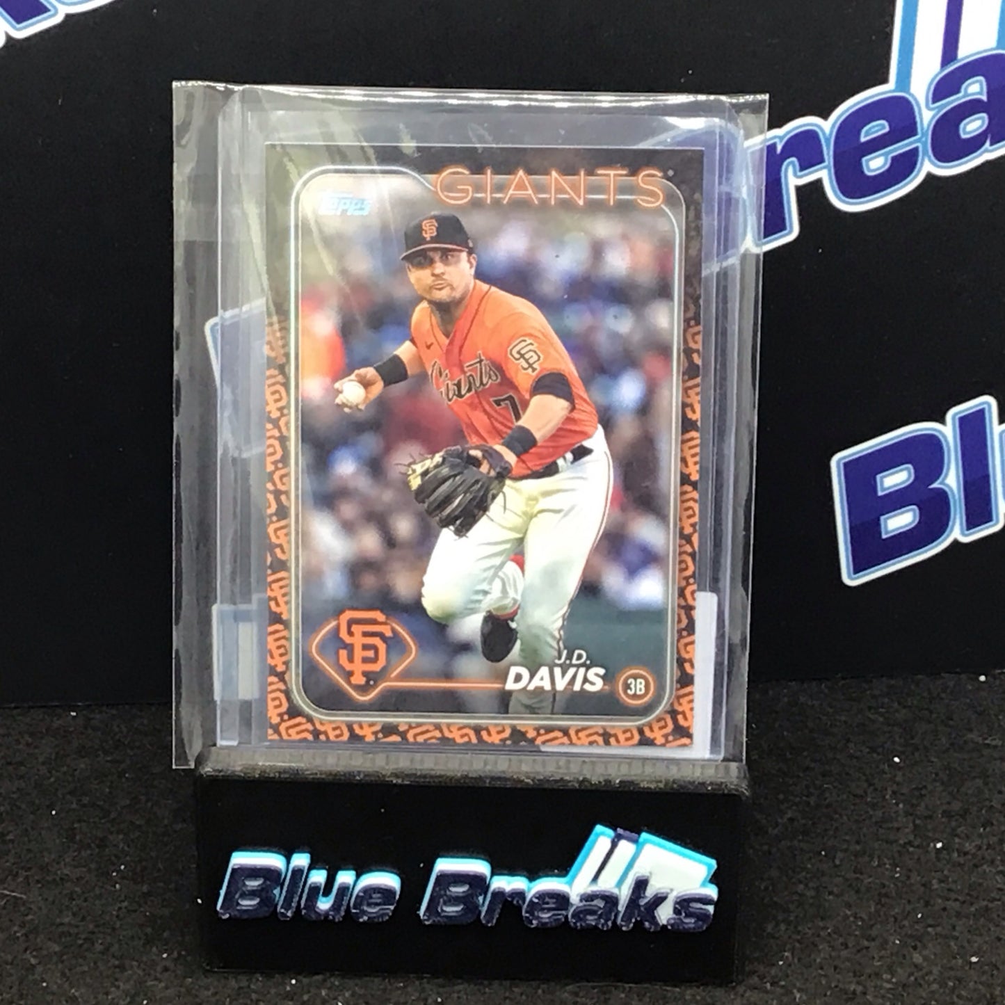 2024 Topps Series 1 Logoboarder JD Davis #64 Giants