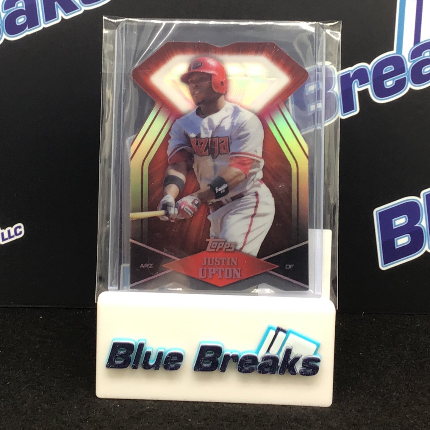 2011 Topps Diamond Die-Cut Justin Upton #DDC-16 Diamondbacks