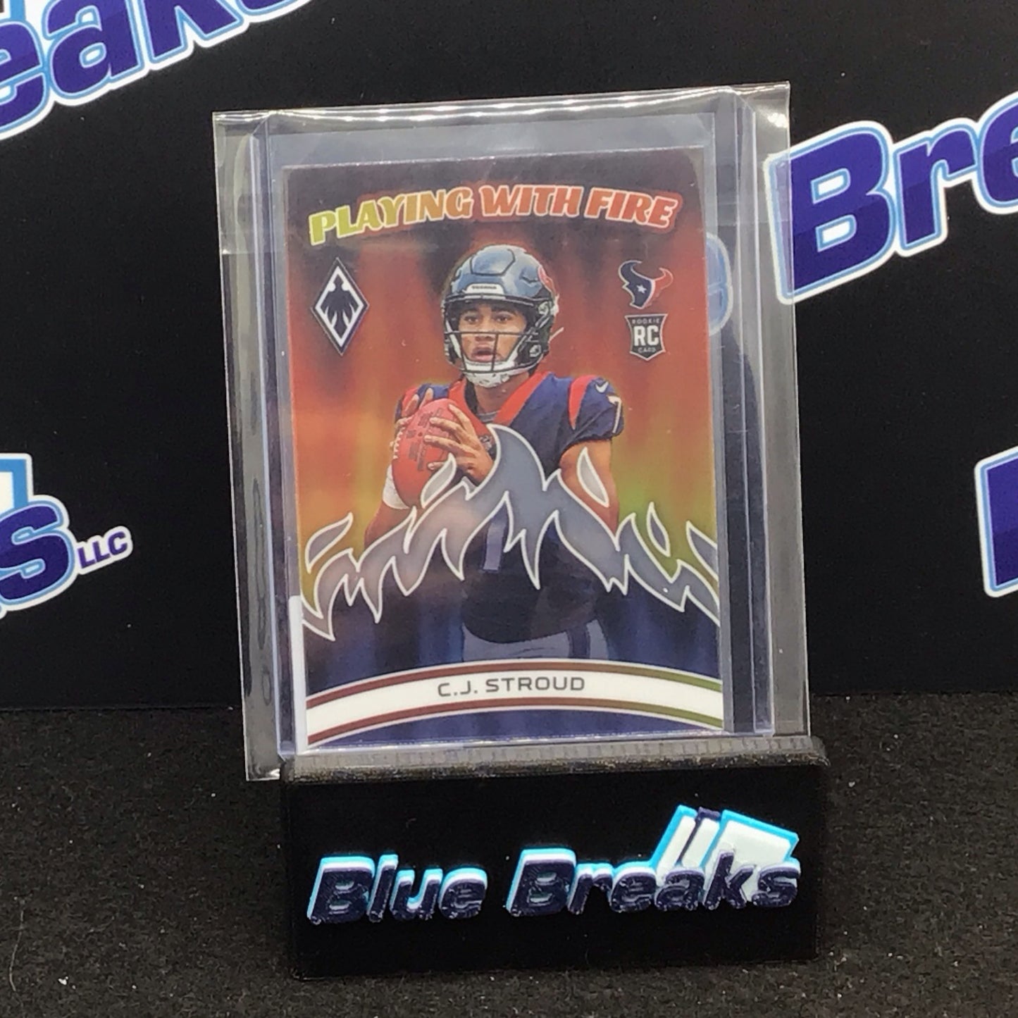 2023 Panini Phoenix Playing with Fire CJ Stroud RC #PWF-2 Texans