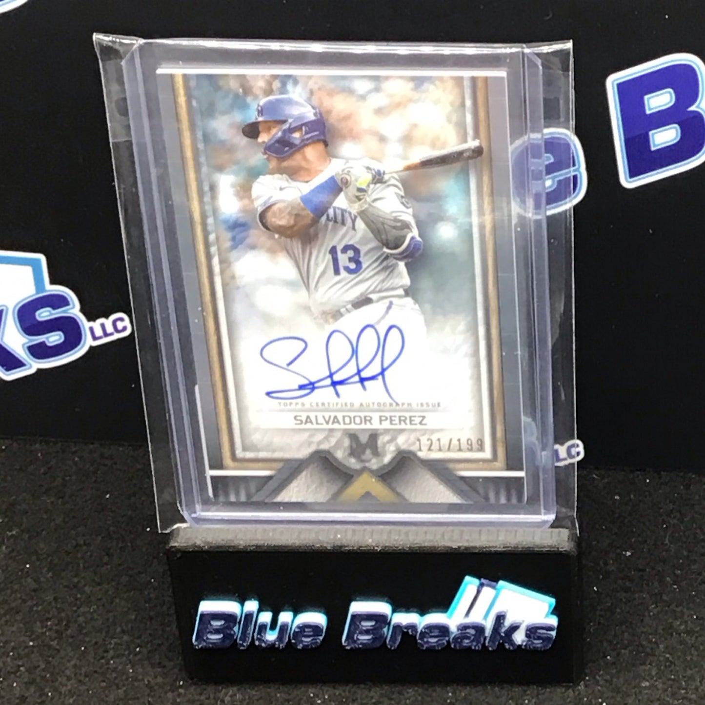 2023 Topps Museum Collection Archival auto Salvador Perez 121/199 #AA-SP Royals