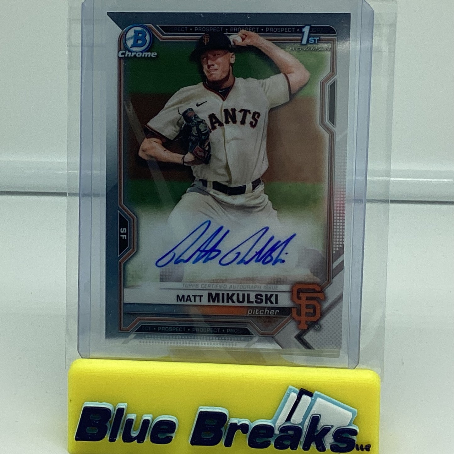 2021 Bowman Chrome - Matt Mikulski