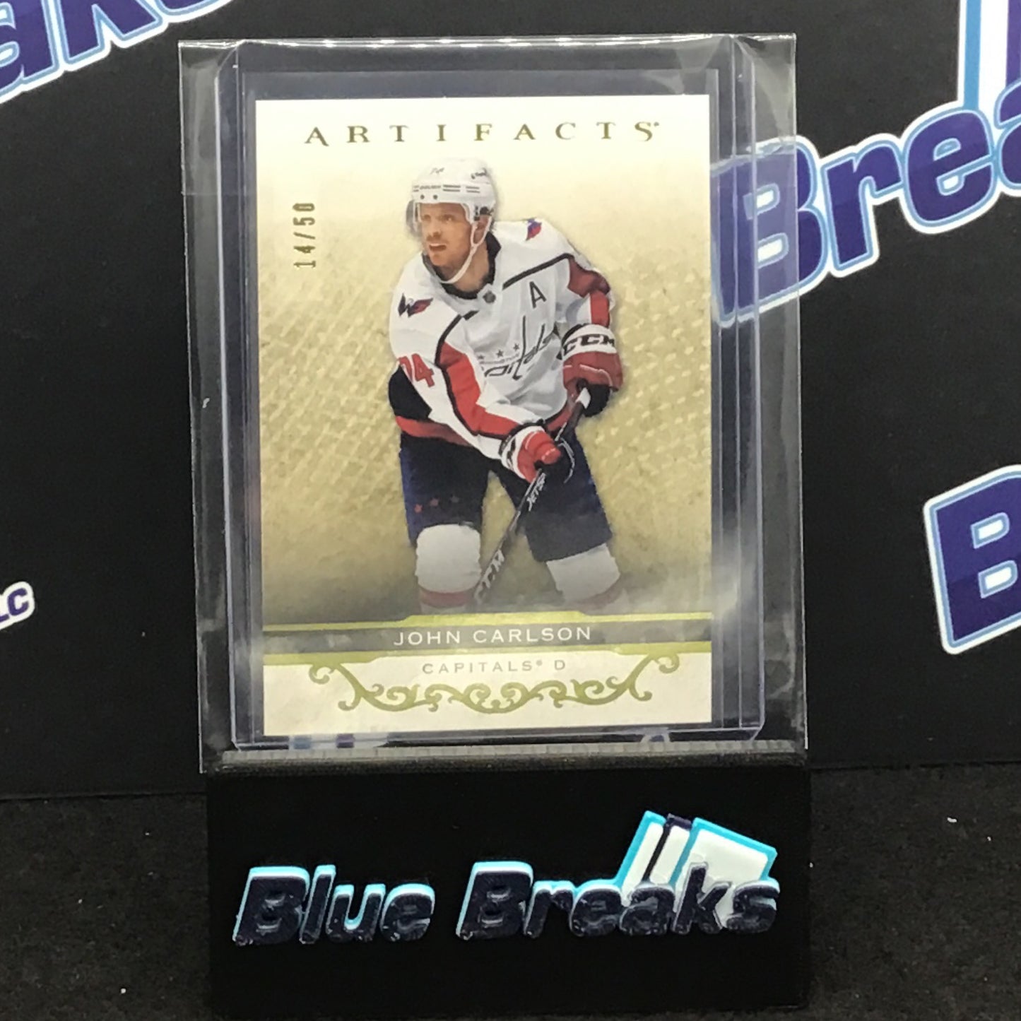2021-22 - Upper Deck - Artifacts Hockey - John Carlson - #92 - Washington Capitals - 14/50