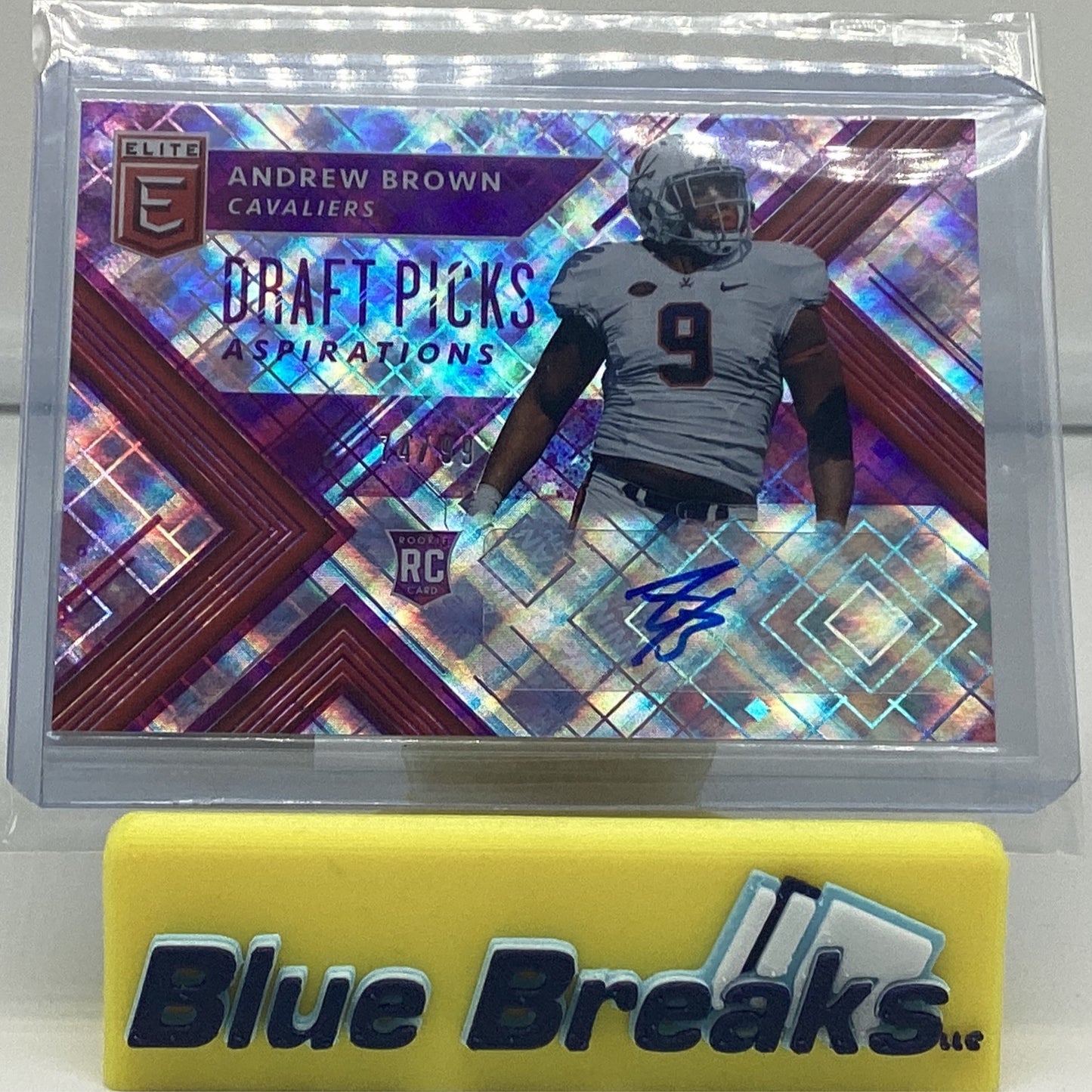 2018 Panini Elite - Andrew Brown 74/99