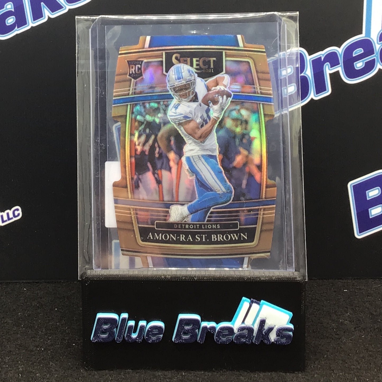 2021 Panini - Select - Amon Ra St Brown - Detroit Tigers - Die Cut - 56/199