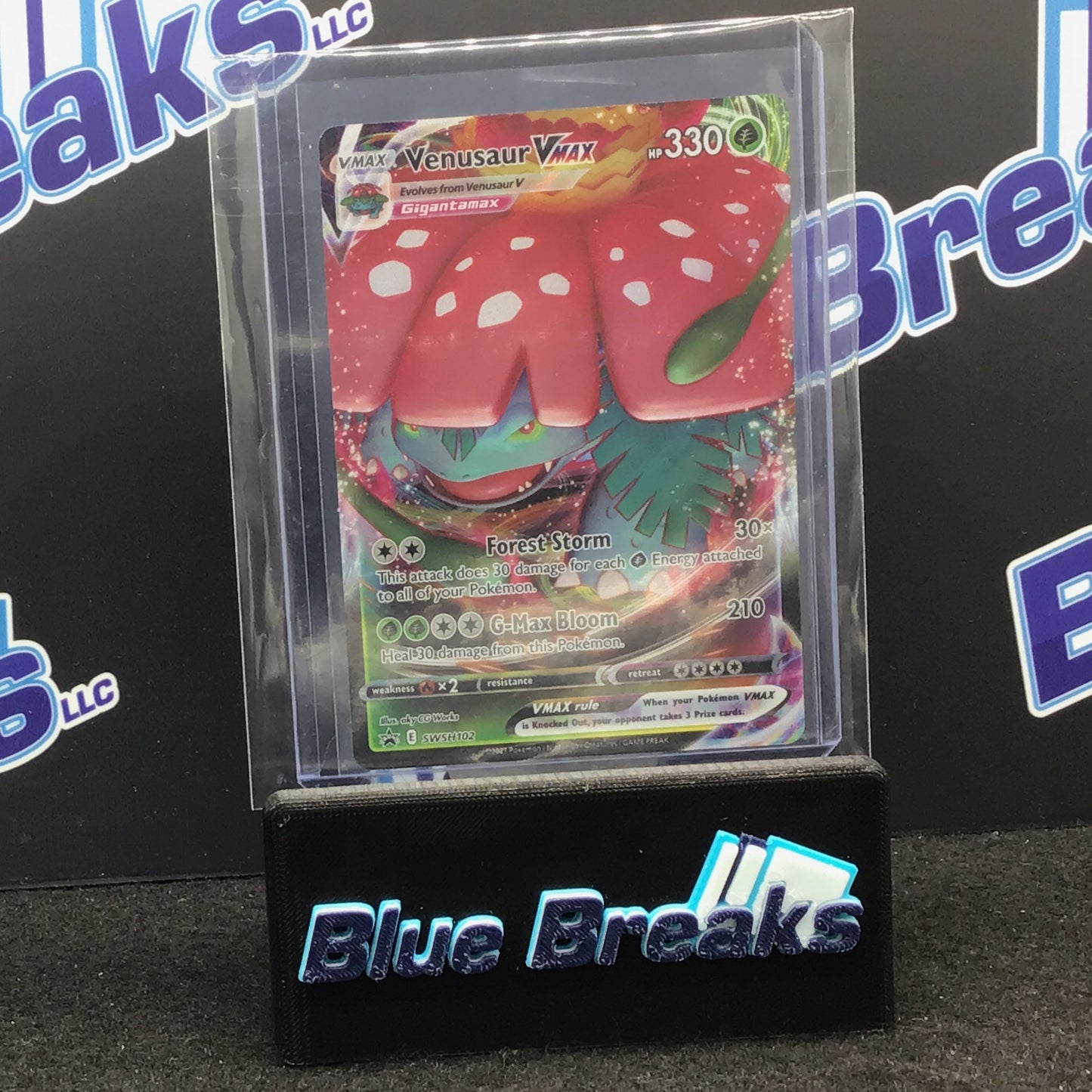 Pokémon Sword & Shield Black Star Promo Venusaur Vmax