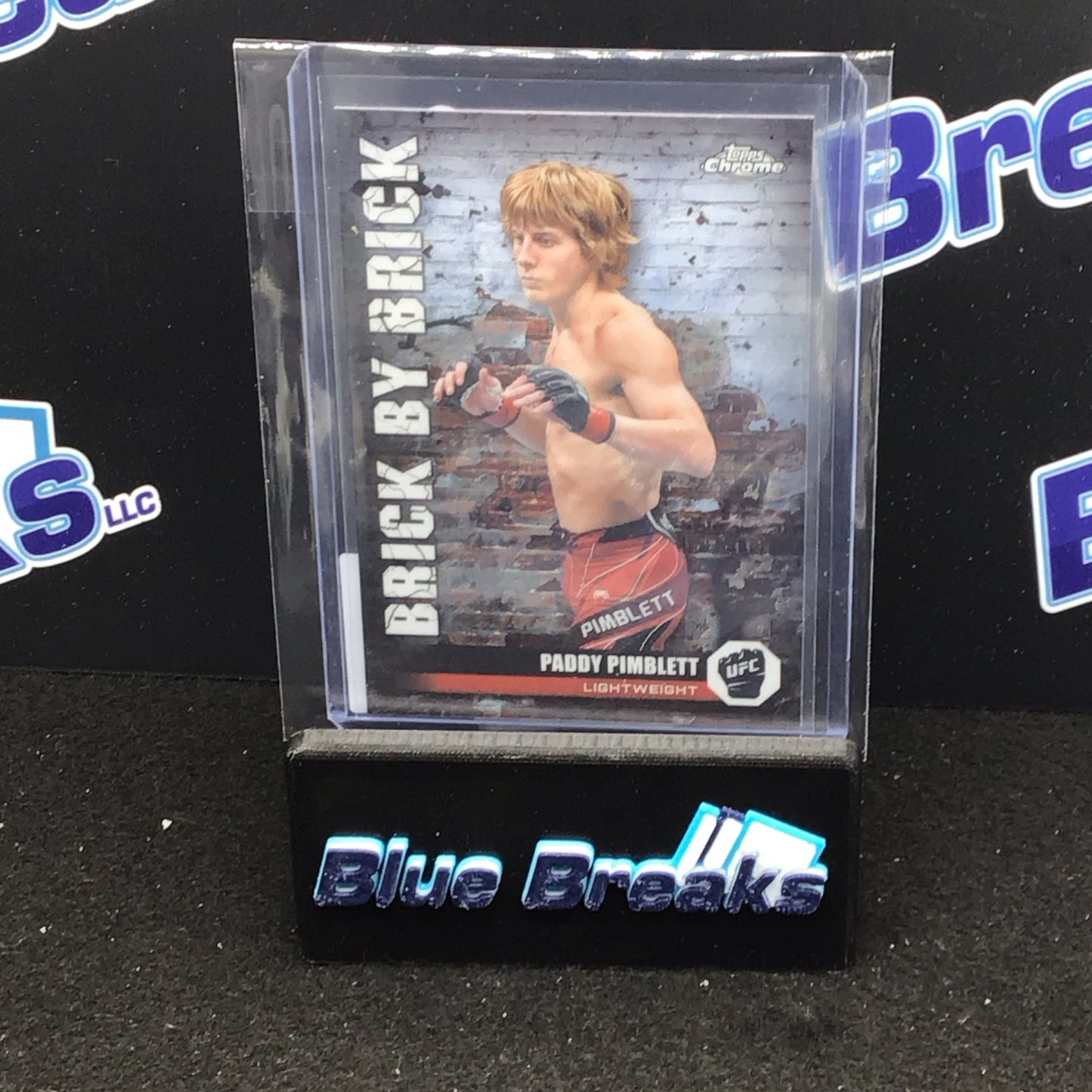 2024 Topps Chrome Brick by Brick Paddy Pimblett #BYB-13 UFC
