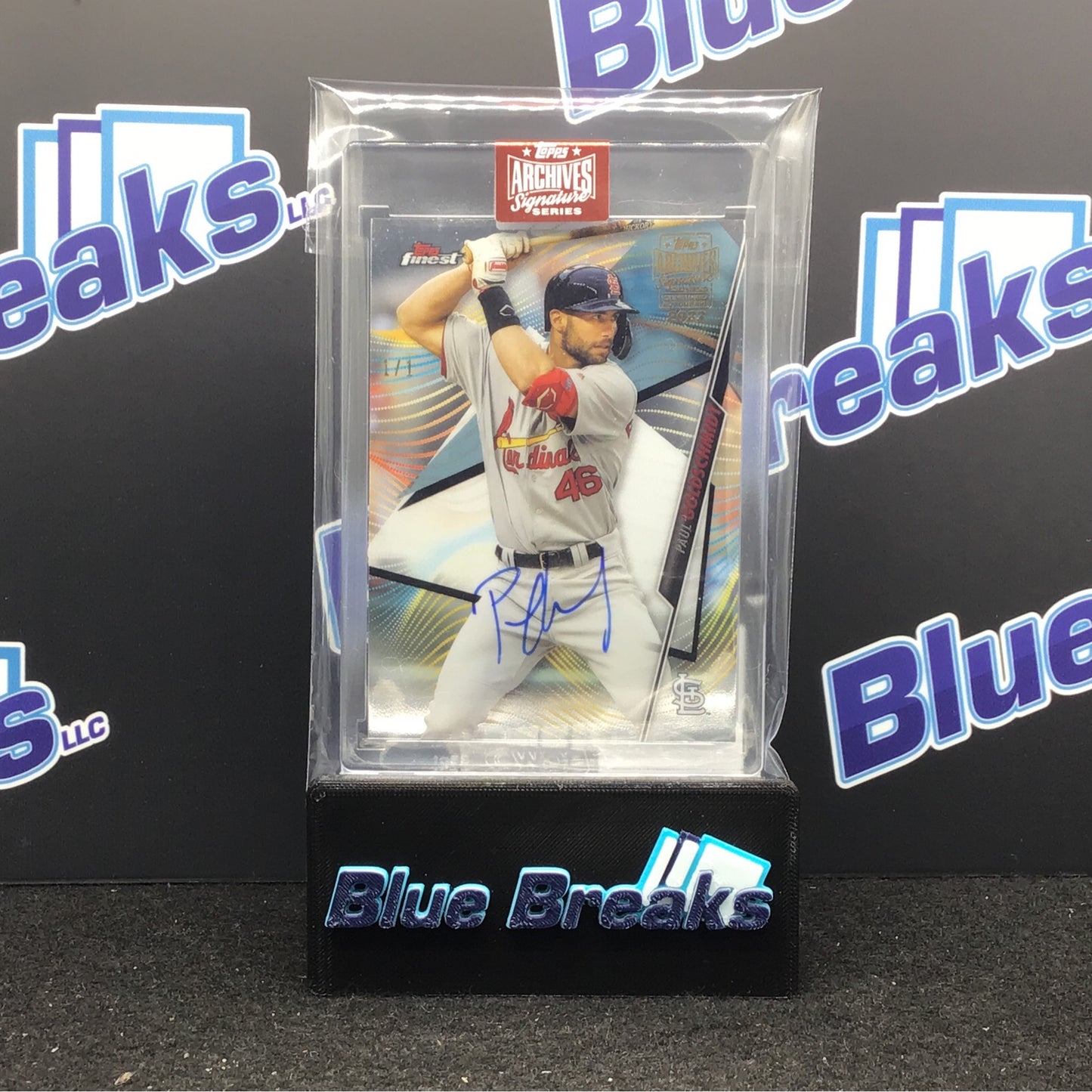 2023 Topps Archives Paul Goldschmidt auto 1/1