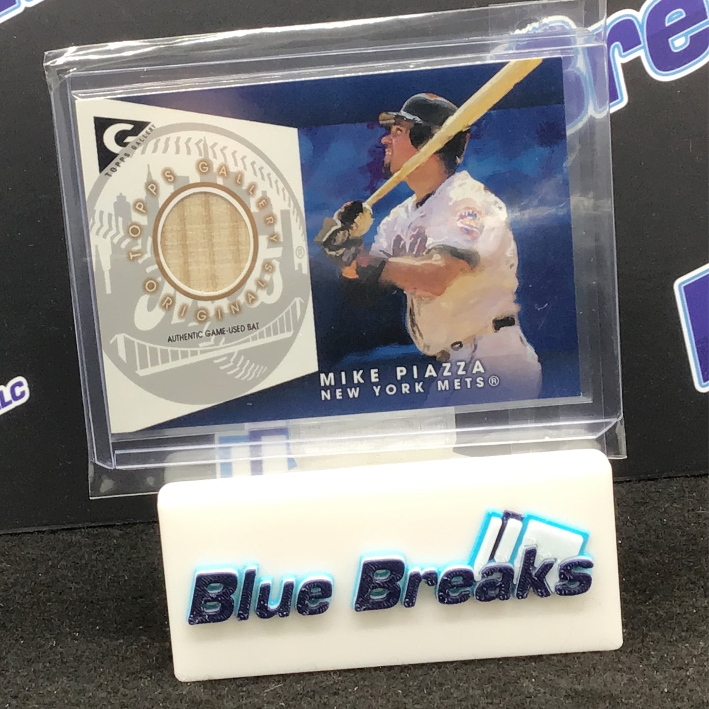 2005 Topps Gallery - Mike Piazza - GO-MPB - Bat - New York Mets