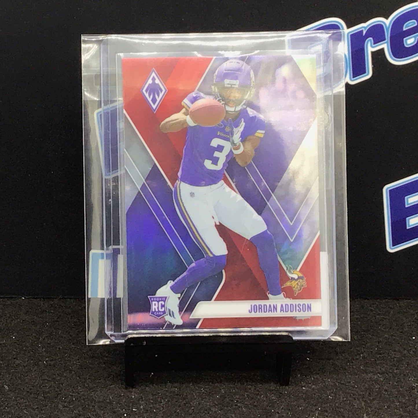 2023 Panini Phoenix Jordan Addison 246/250 RC #109 Vikings