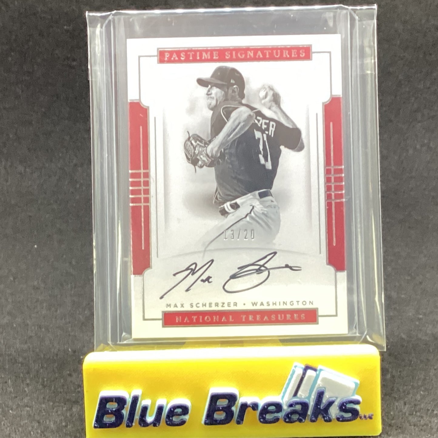 2017 Panini National Treasures - Max Scherzer 13/20