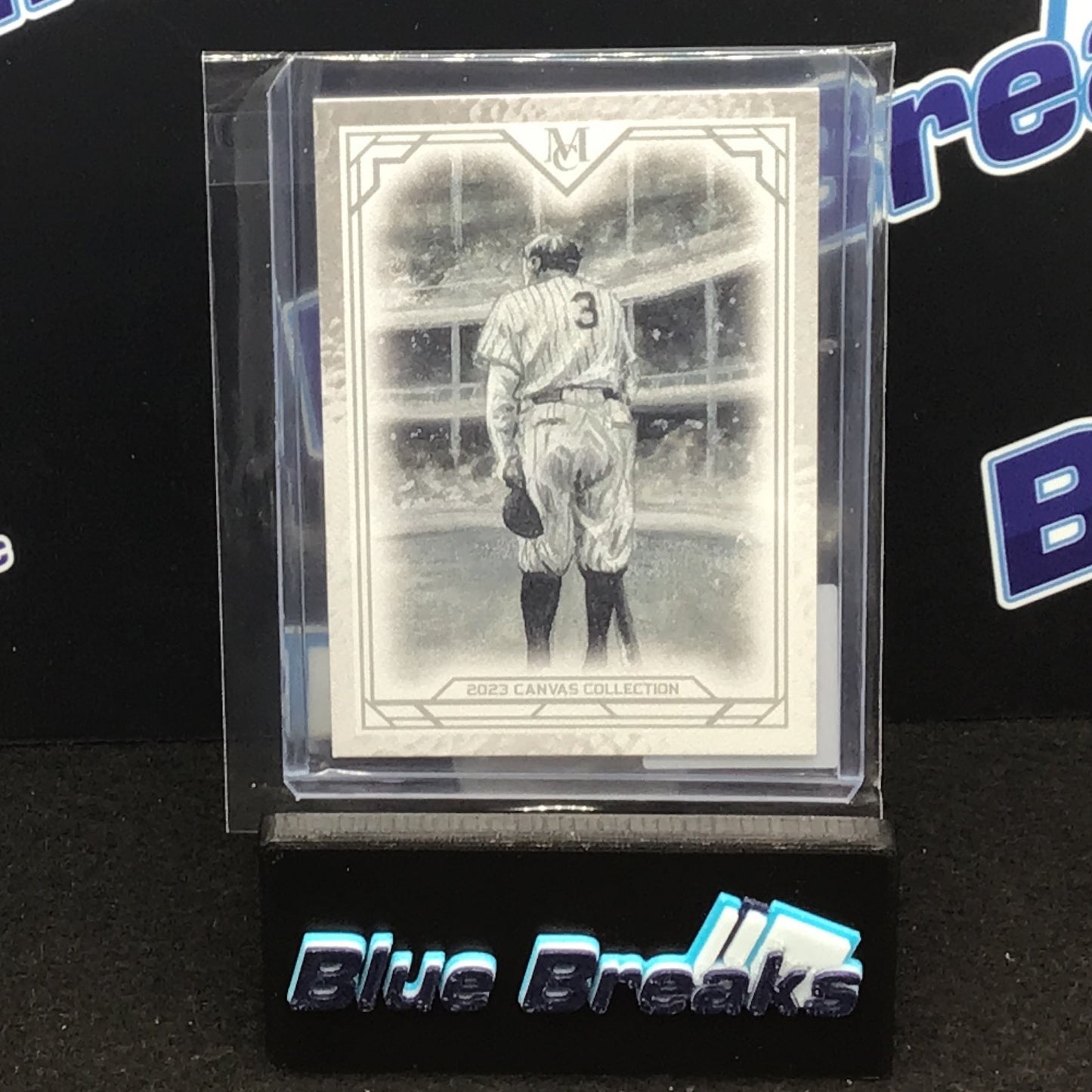 2023 Topps Museum Collection Canvas Babe Ruth #CCR-33 Yankees