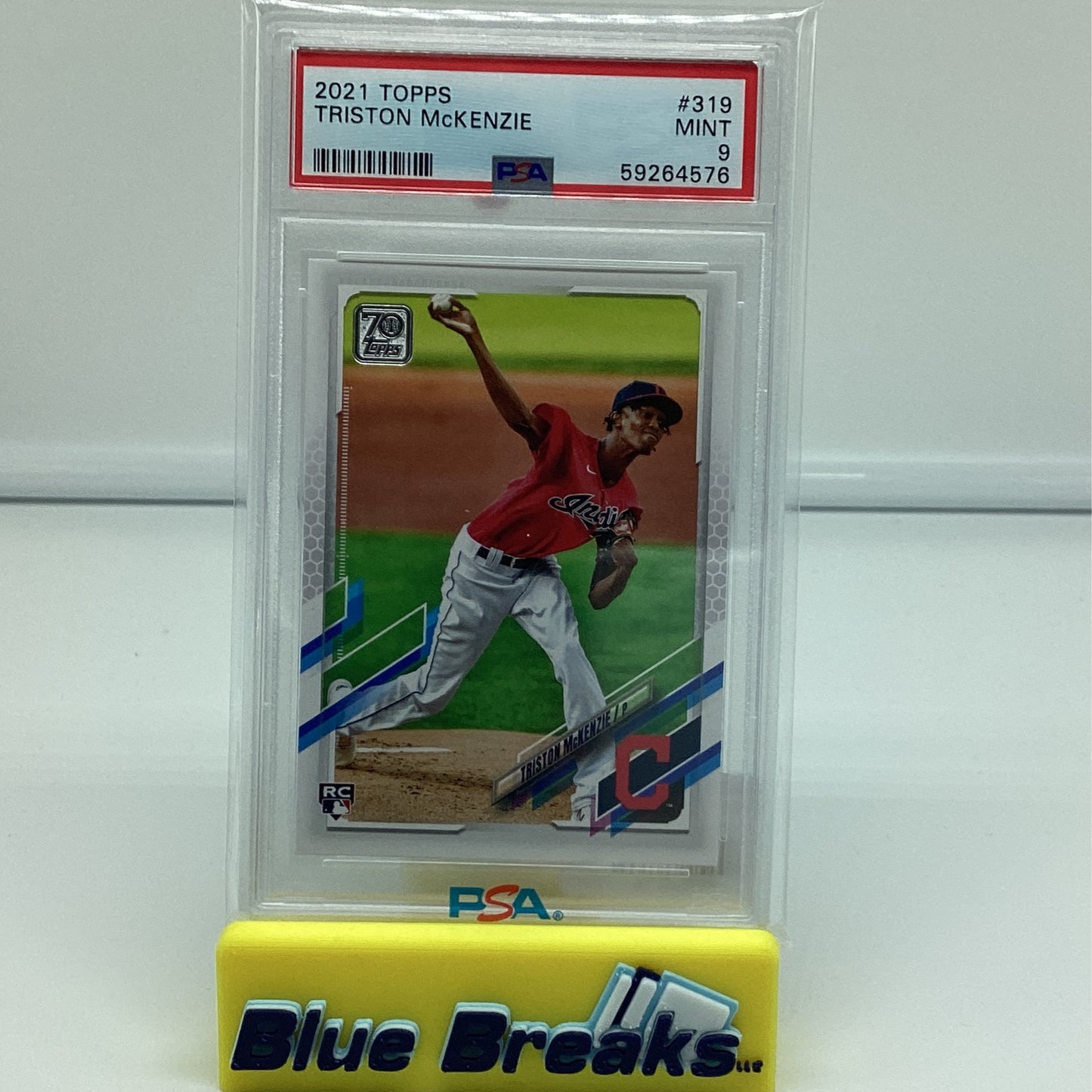 2021 Topps - Triston McKenzie Mt 9