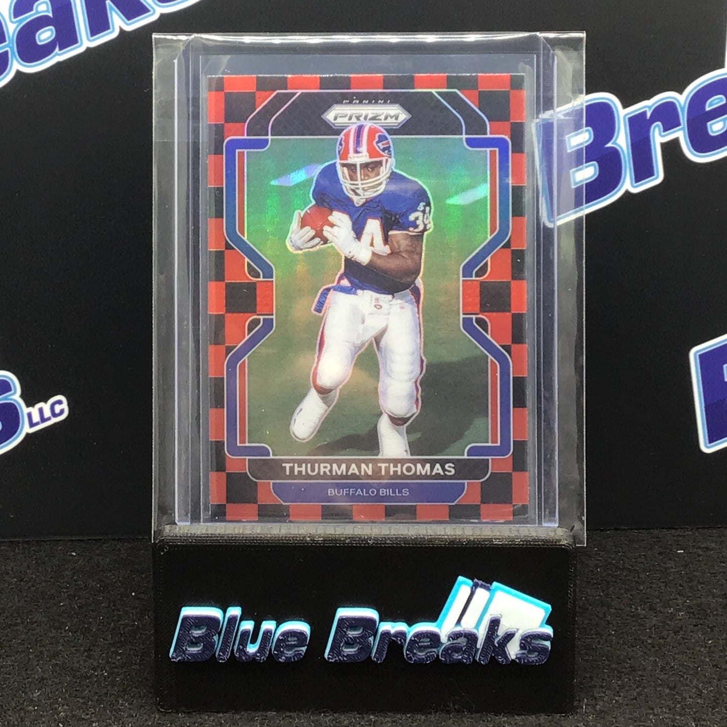 2021 Panini - Prizm - Thurman Thomas - Checkerboard - Buffalo Bills - 123