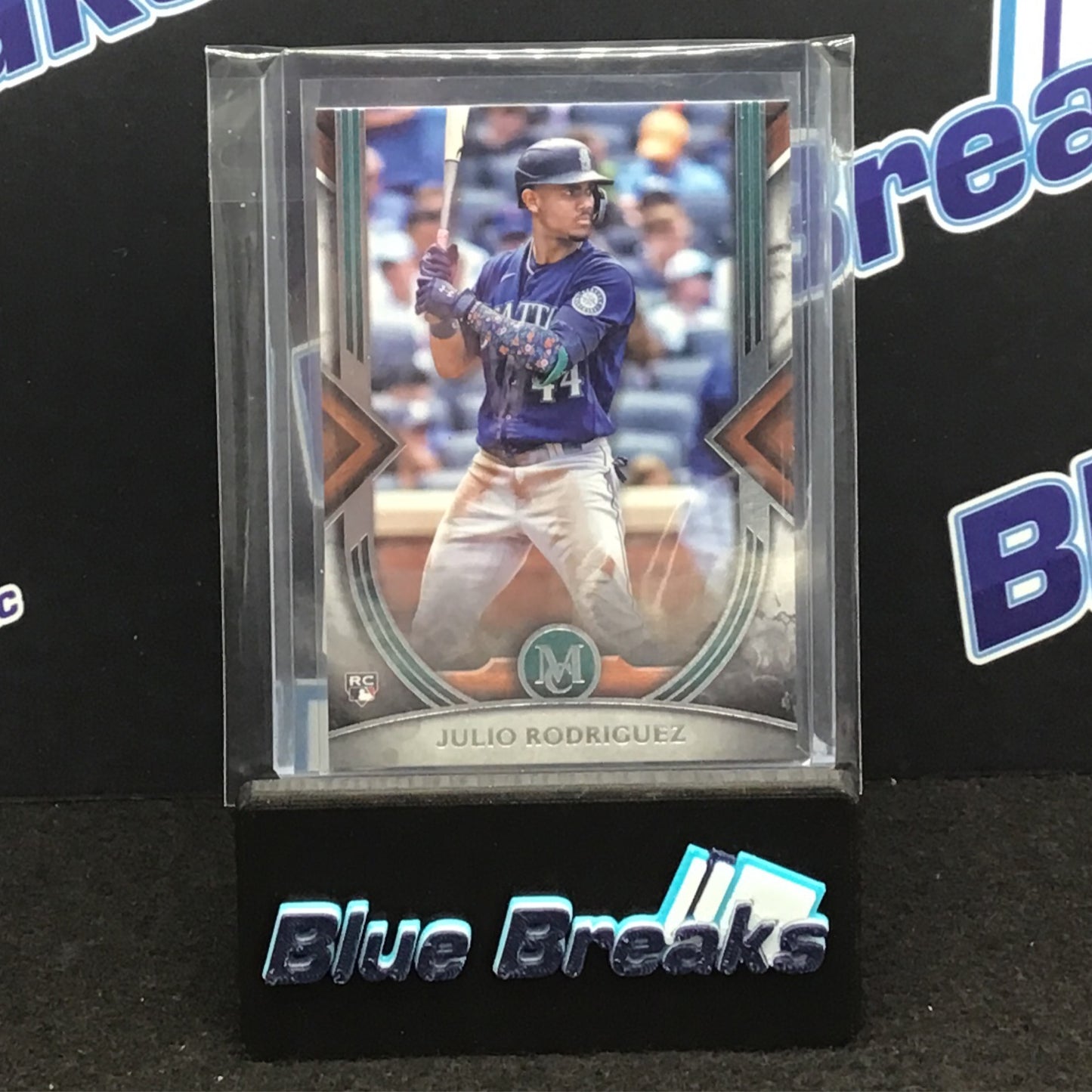 2022 Topps Museum Collection - Julio Rodriguez - #65 - Rookie Card - Seattle Mariners