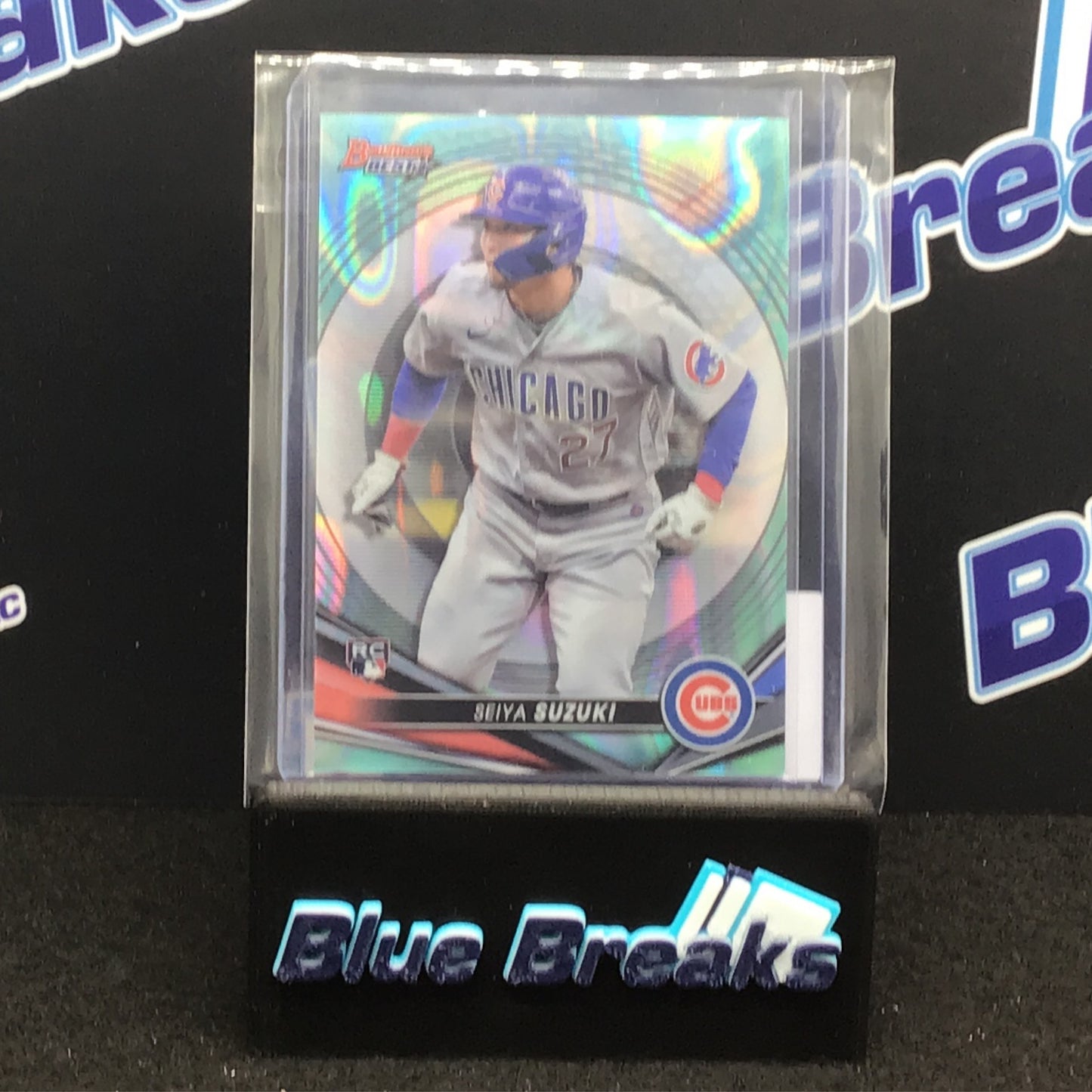 2022 Bowman's Best Aqua Seiya Suzuki 058/199 R #41 Cubs