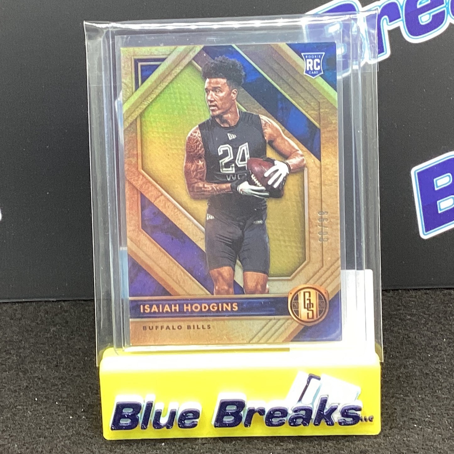 2020 Panini Gold Standard Isaiah Hodgins 88/99 RC #170 Bills