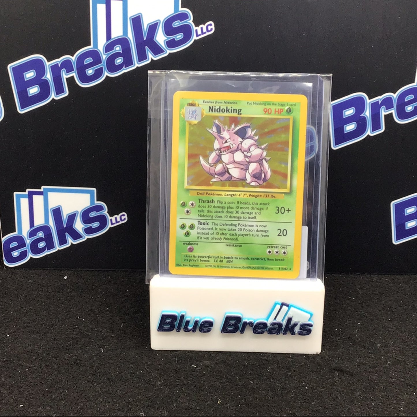 1999 Pokémon Nidoking Holo 11/102