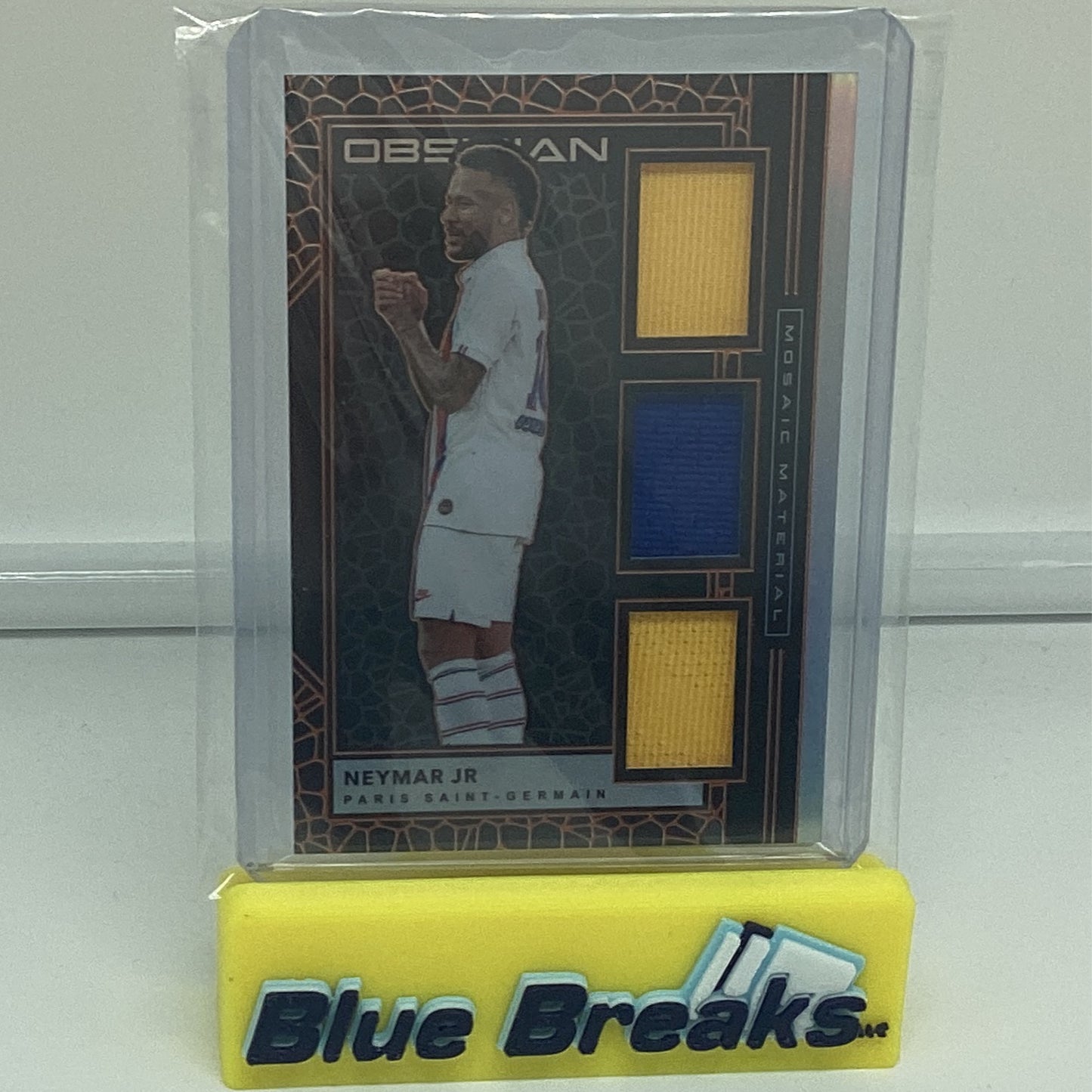 2019 Panini Obsidian Neymar Jr Mosiac Material 13/50