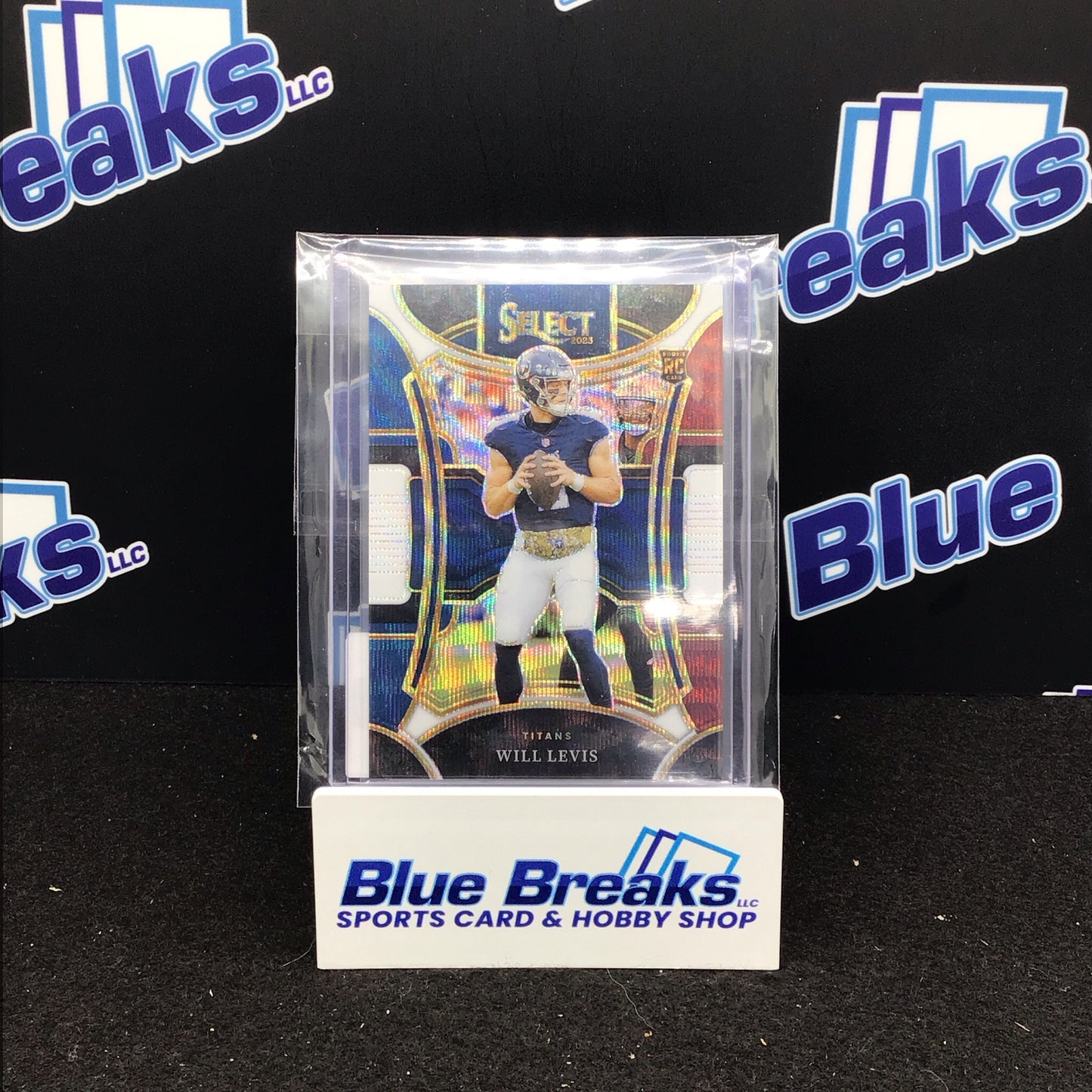 2023 Panini Select Tri-Color Prizm Suite Level Will Levis 076/149 RC #492 Titans