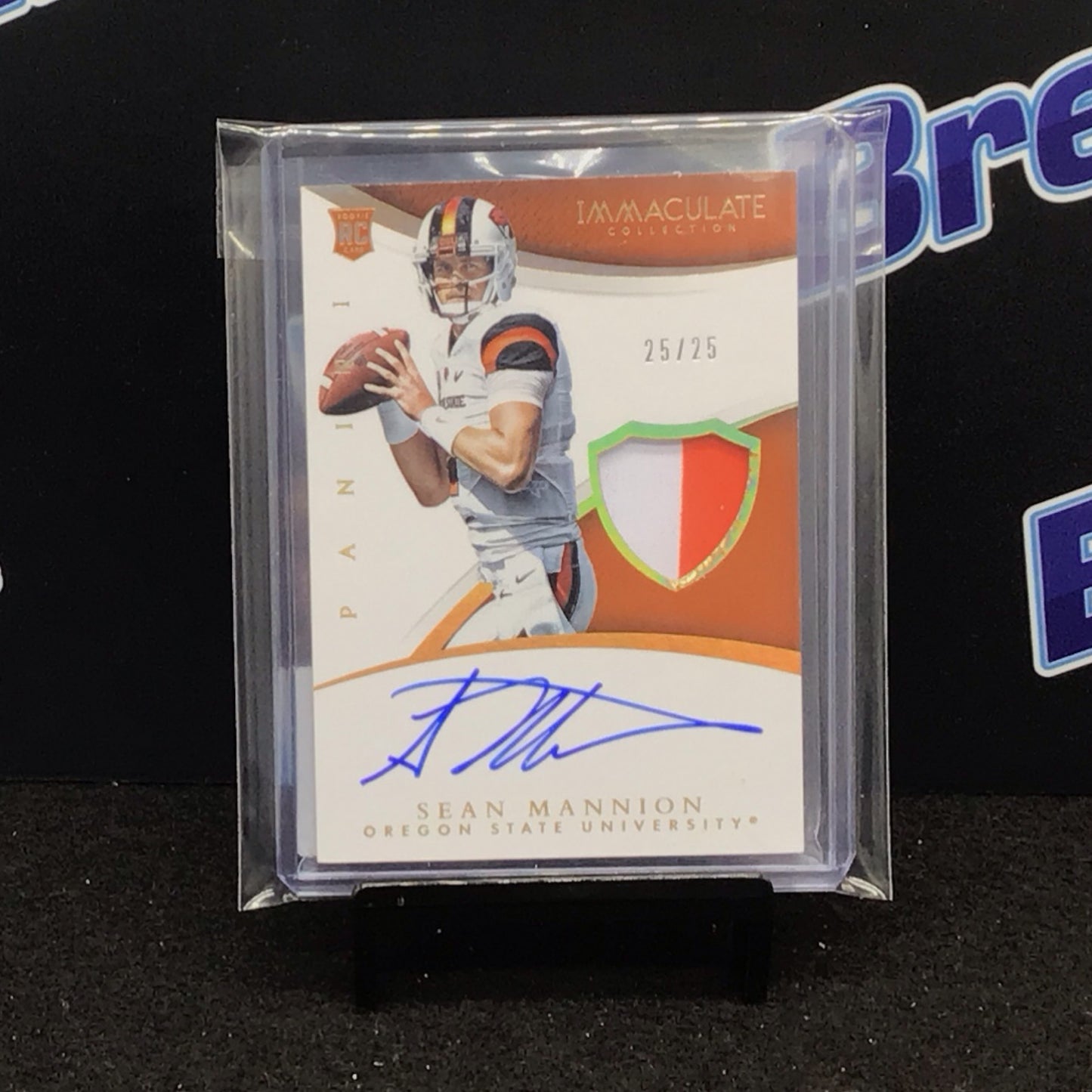 2015 Panini Immaculate Collection Sean Mannion relic auto 25/25 RC #306 Packers