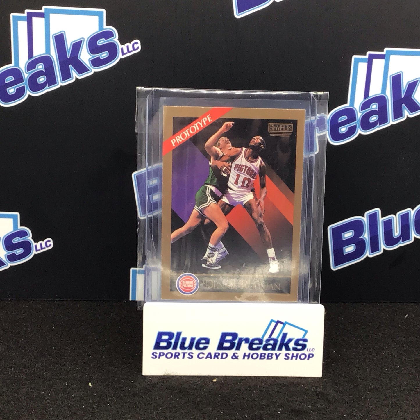1990 Skybox Prototype Dennis Rodman #91 Pistons