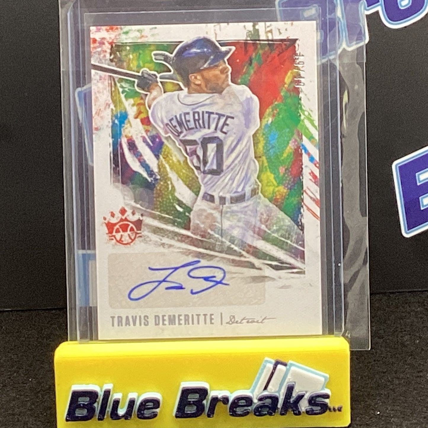 2020 Panini Diamond Kings - Travis Demeritte Auto