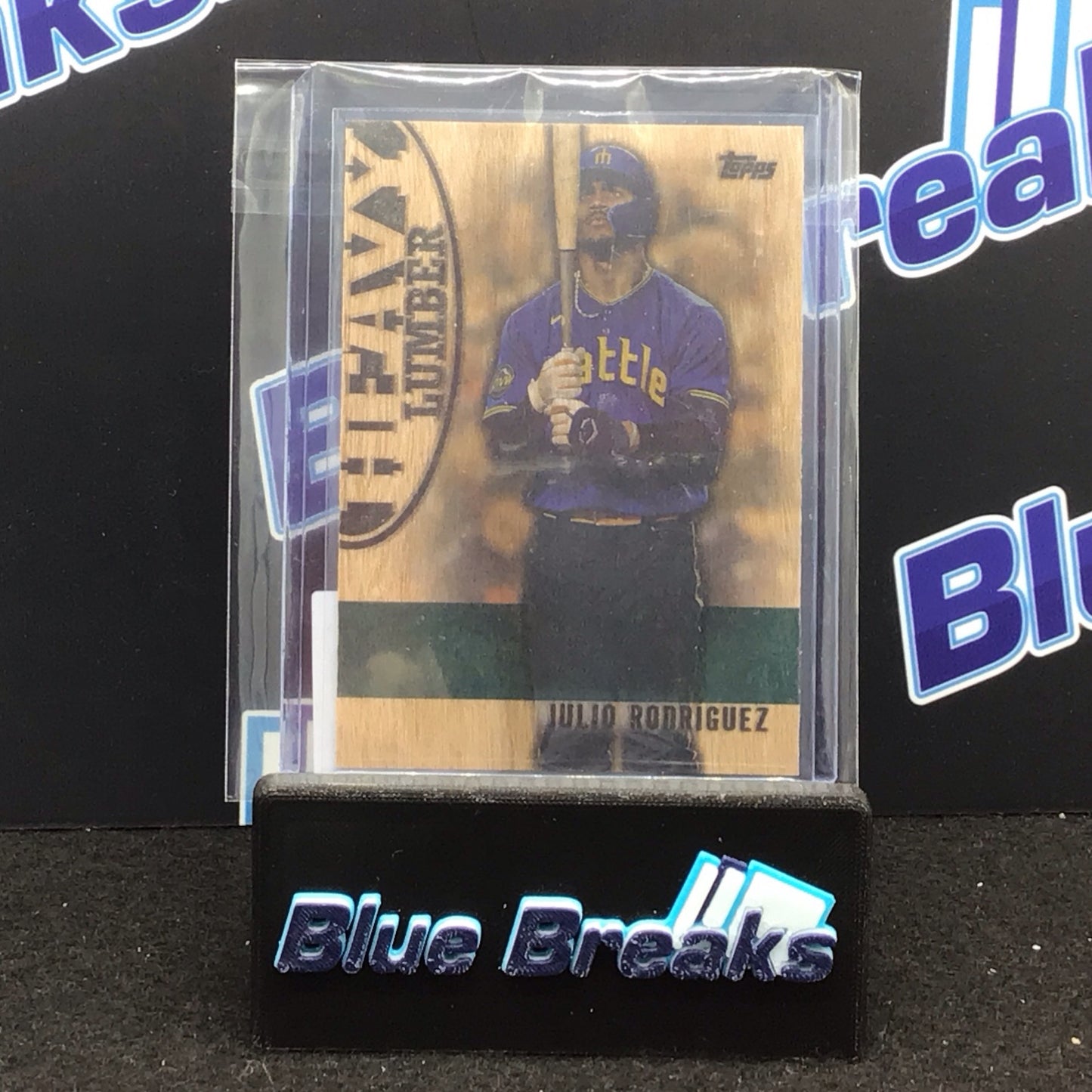 2024 Topps Series 1 Heavy Lumber Julio Rodriguez #HL-2 Mariners