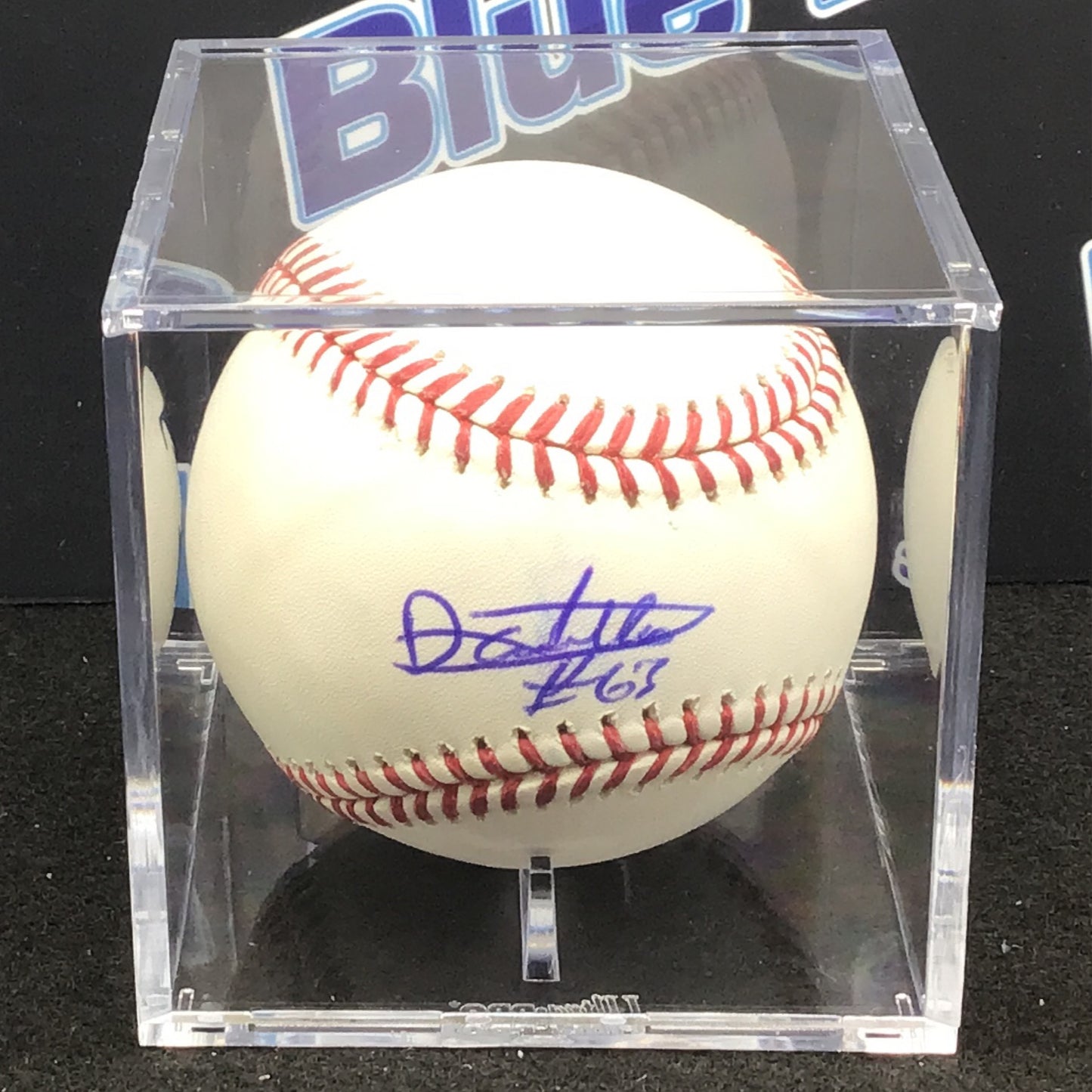 Diego Castillo autographed baseball