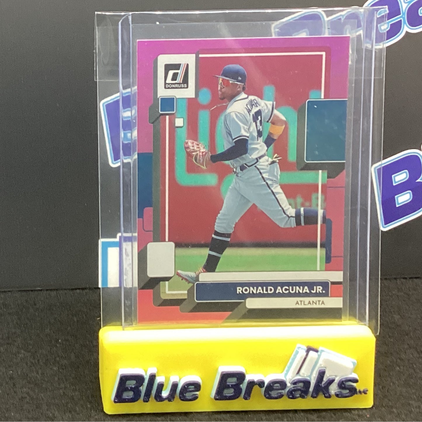 2022 Panini Donruss Pink Ronald Acuna Jr 121