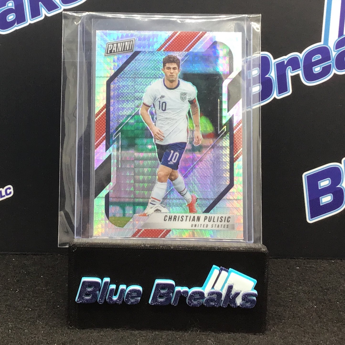 2021 Panini - VIP - Christian Pulisic - Hyper Silver Prizm - United States - Chelsea