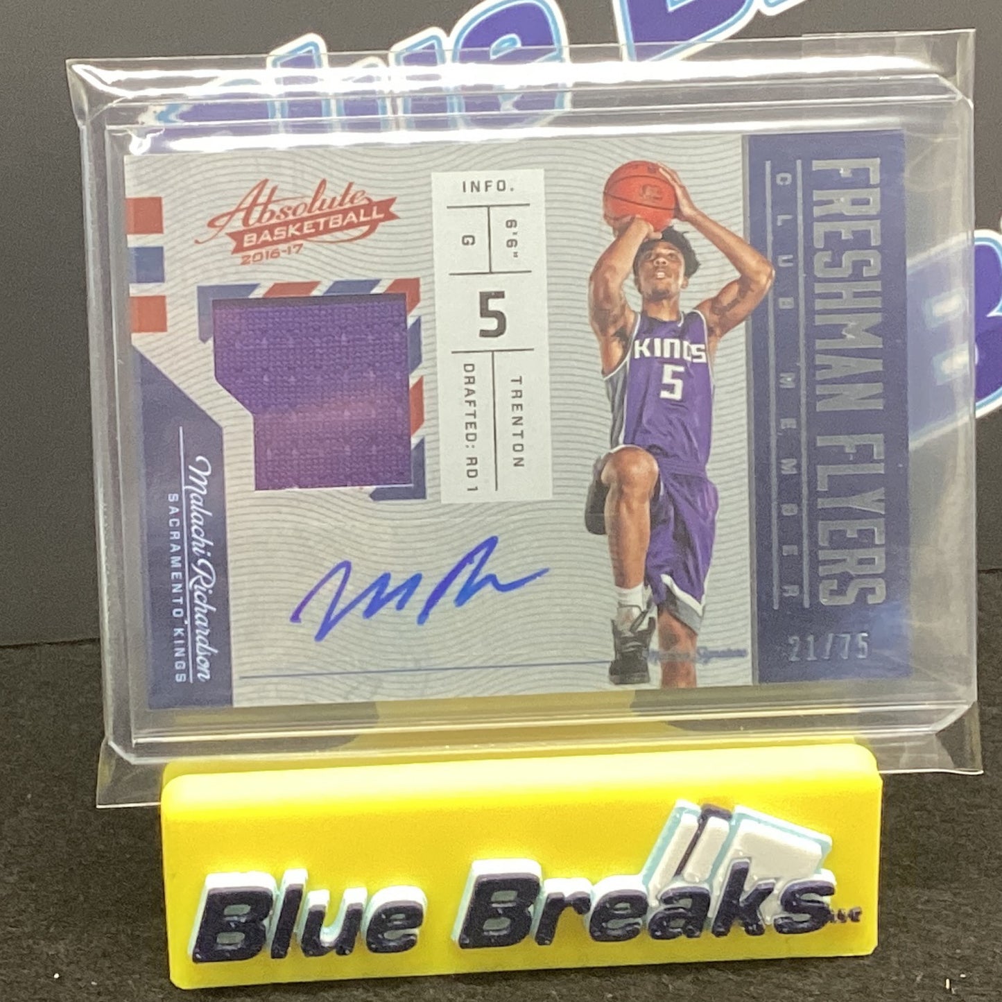 2016-17 Panini Absolute - Malachi Richardson 21/75