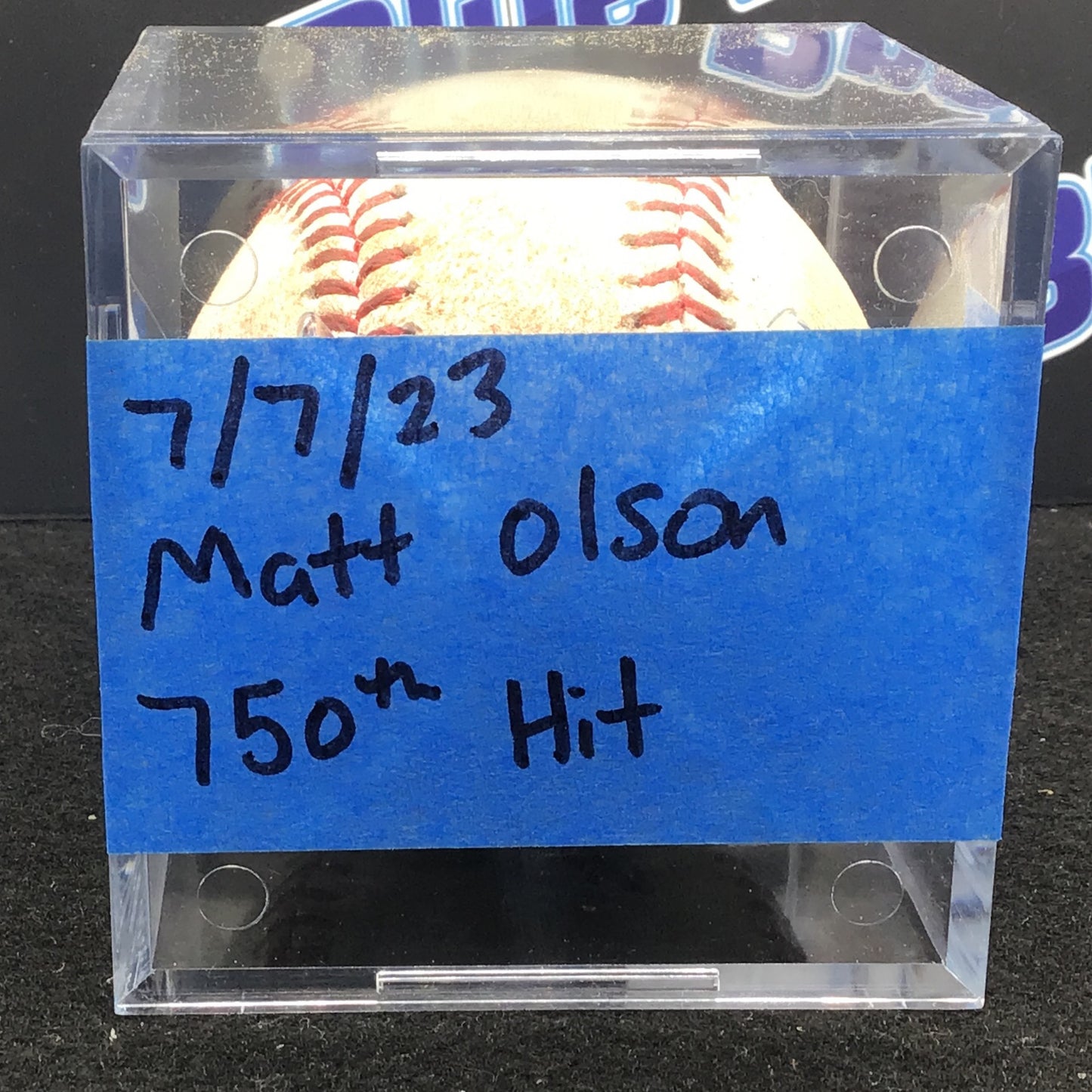 Matt Olson 750th career hit MLB auth