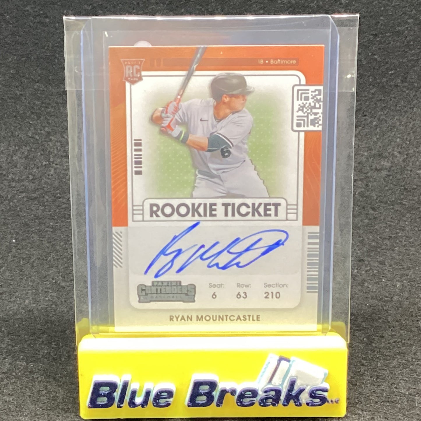 2021 Panini Contenders - Ryan Mountcastle Auto