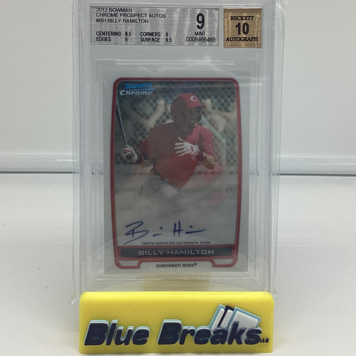 2012 Bowman - Billy Hamilton Bec 9