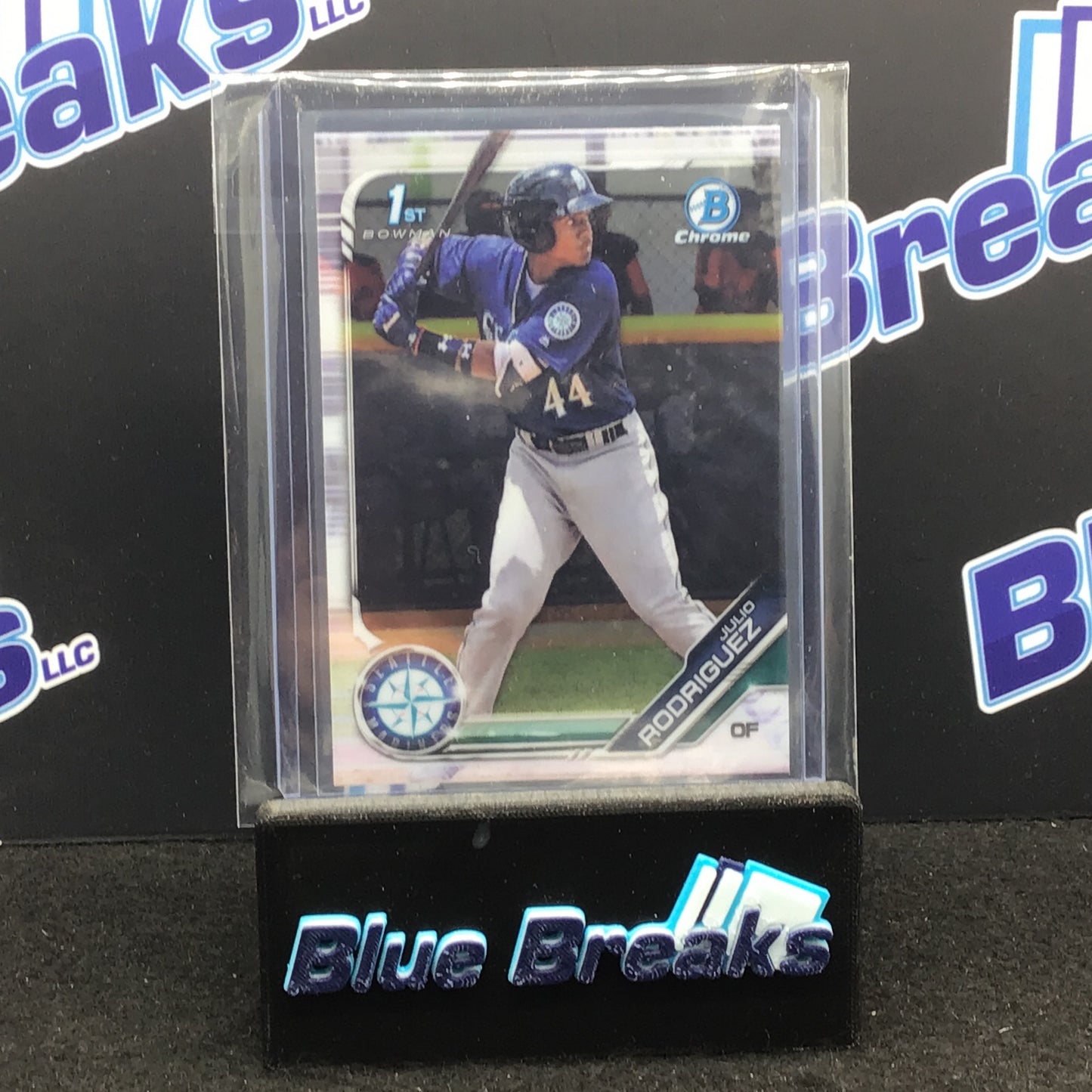 2019 Bowman - Julio Rodriguez - Chrome Bowman 1st - Seattle Mariners