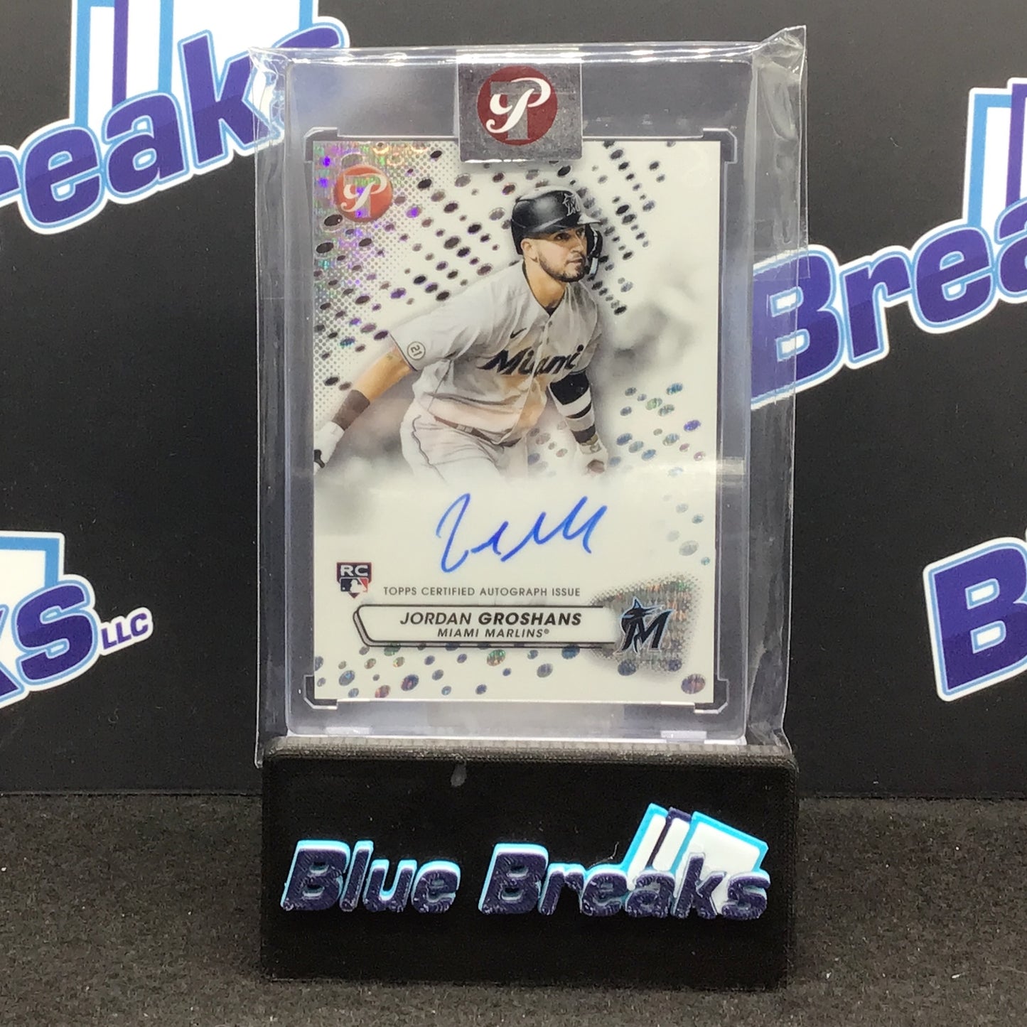 2023 Topps Pristine - Jordan Groshans - Miami Marlins - Auto - 45/99