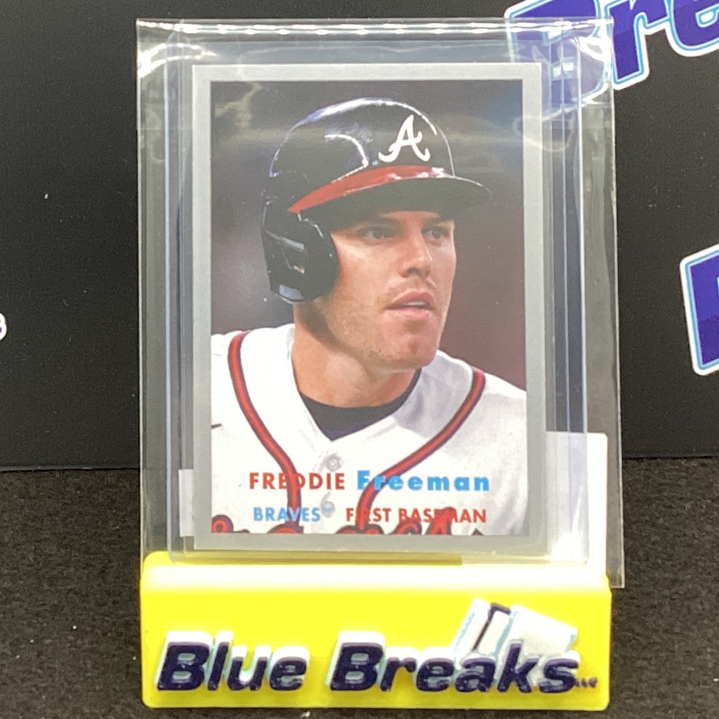 2021 Topps Freddie Freeman Silver Parallel 76/99 2