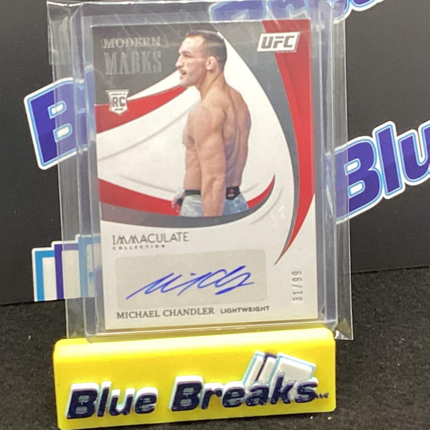 2021 Panini Immaculate - Michael Chandler 31/99