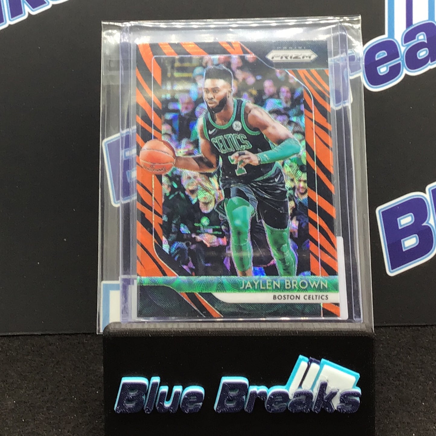 2018-19 Panini Prizm Tiger Jaylen Brown #108 Celtics