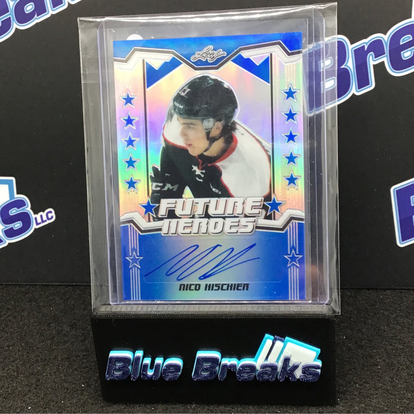 2017 Leaf Metal - Future Heroes - Nico Hischier - 4/10