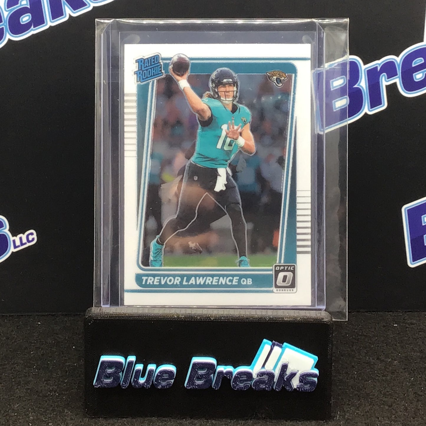 2021 Panini - Donruss Optic - Trevor Lawrence - Rated Rookie - Jacksonville Jaguars - Silver - 201