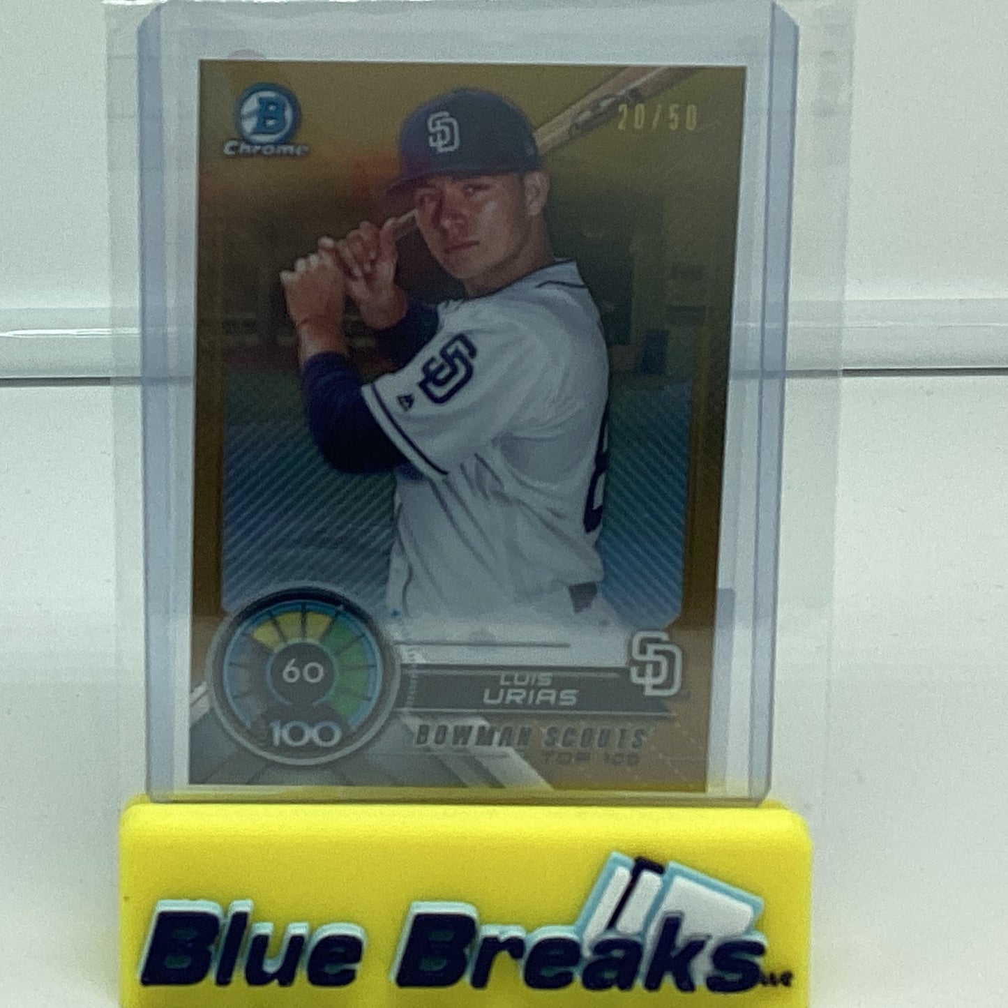 2018 Bowman Chrome - Luis Urias 20/50