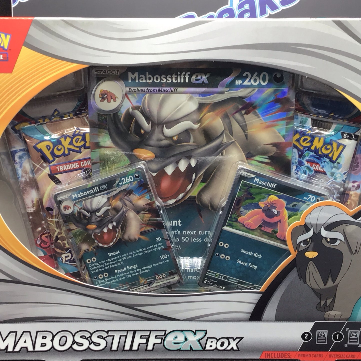 Pokémon Mabosstiff ex box