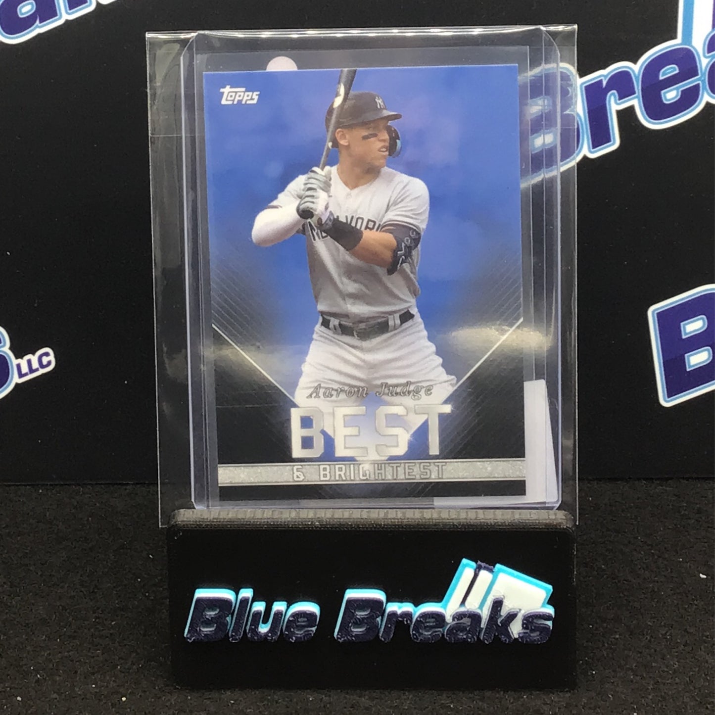 2022 Topps X Wander Franco Best & Brightest Aaron Judge 21/50 #3 Yankees