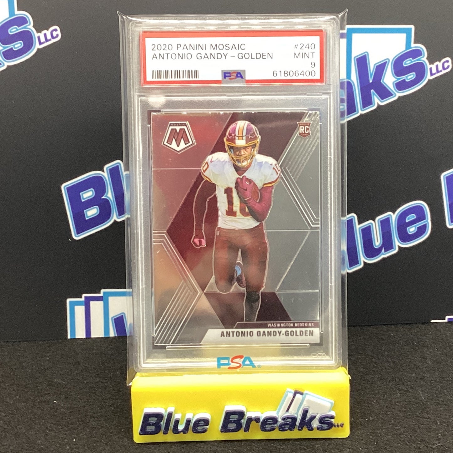 2020 Panini Mosaic Antonio Gandy-Golden PSA 9