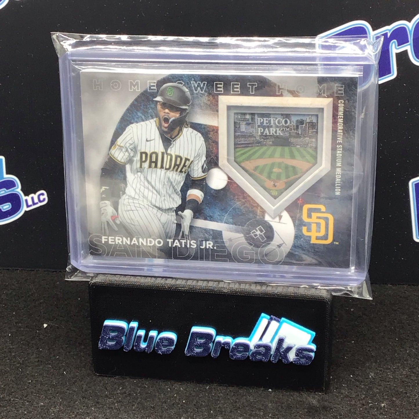 2024 Topps Series 1 Fernando Tatis Jr Home Sweet Home Stadium Medallion 172/299 #HSH-FT Padres