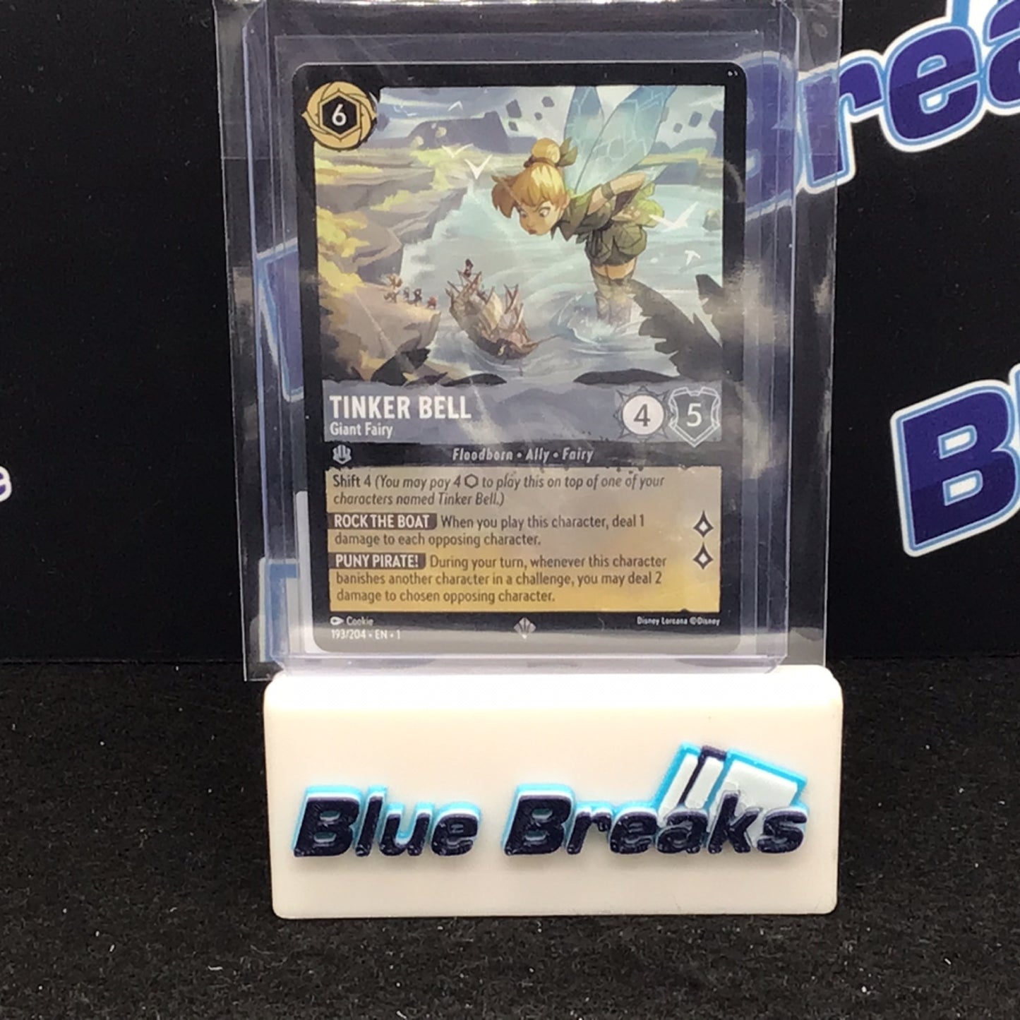 2023 Disney Lorcana The First Chapter Tinker Bell Giant Fairy #193/204