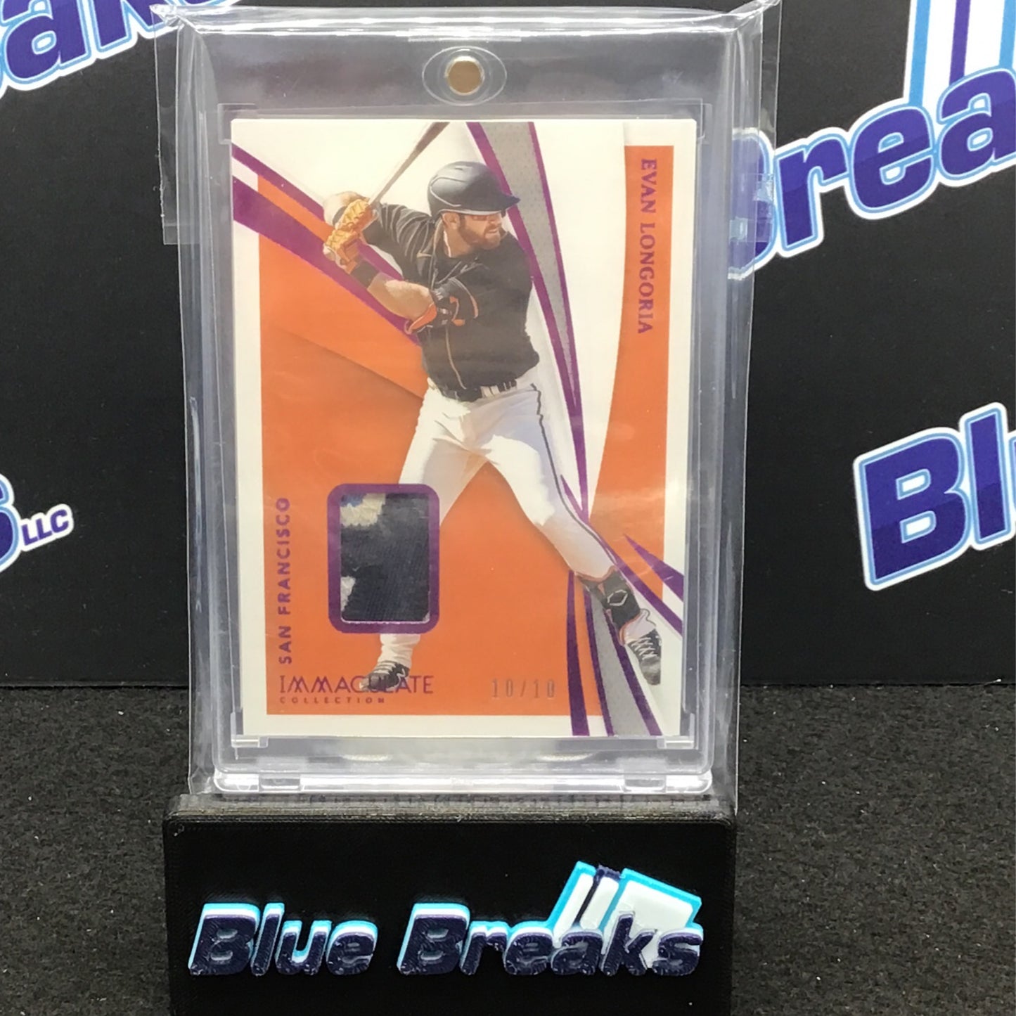 2021 Panini - Immaculate - Evan Longoria - San Francisco Giants - 10/10