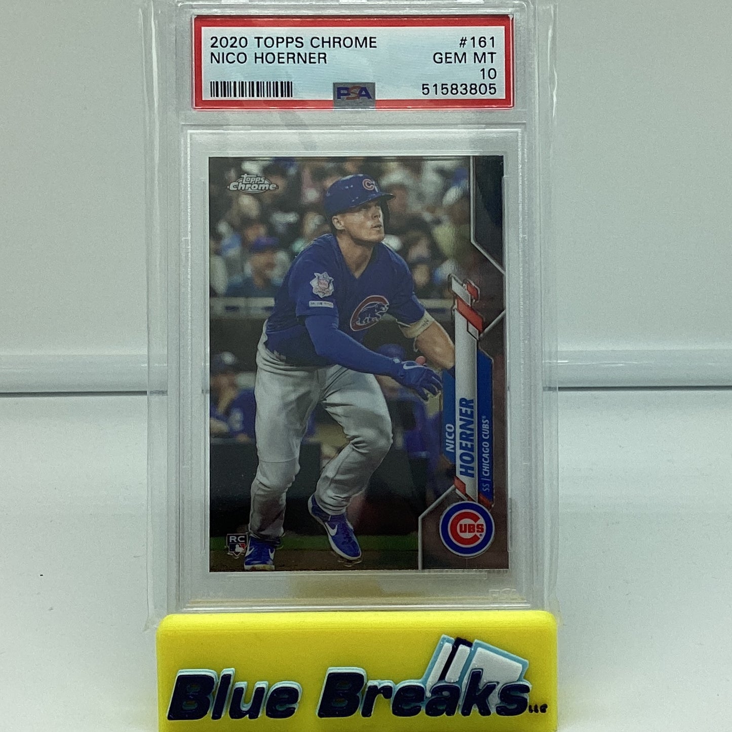 2020 Topps Chrome - Nico Hoerner Gem 10