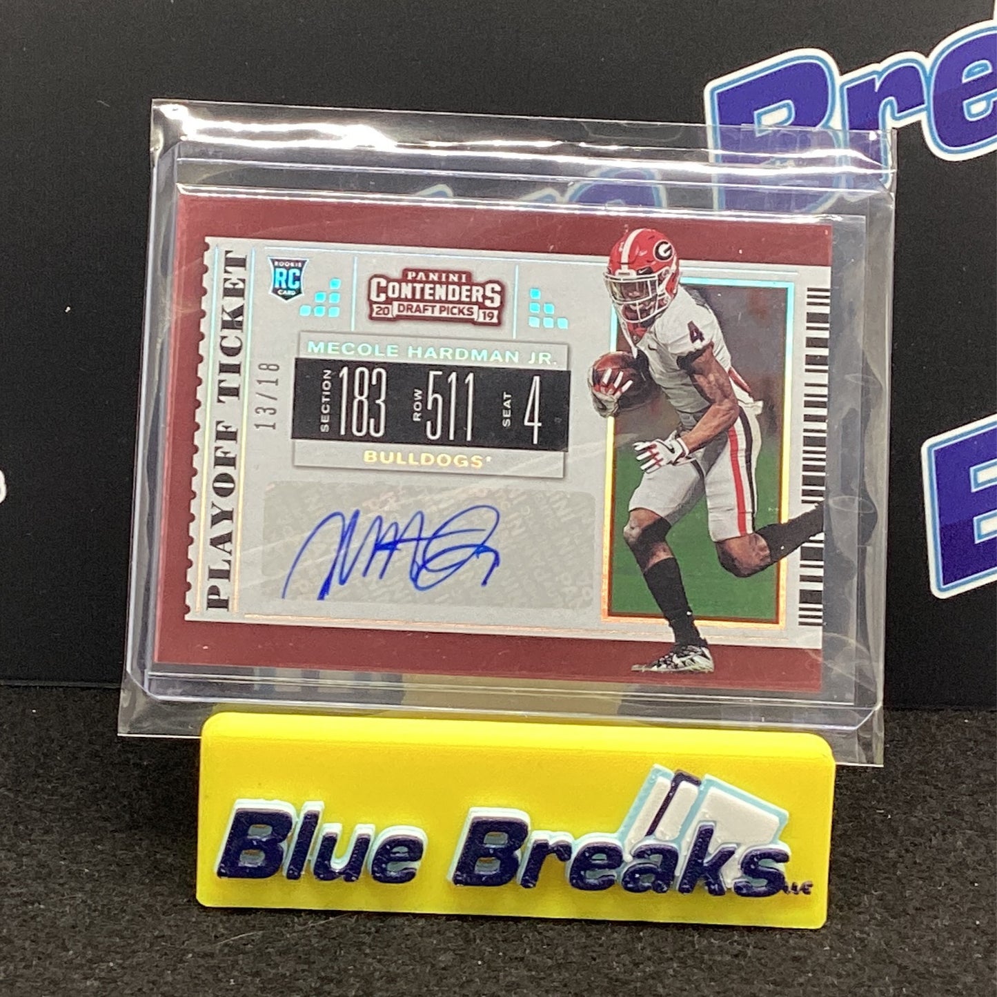 2019 Panini Certified - Contenders Draft Picks - Mecole Hardman Jr 13/18